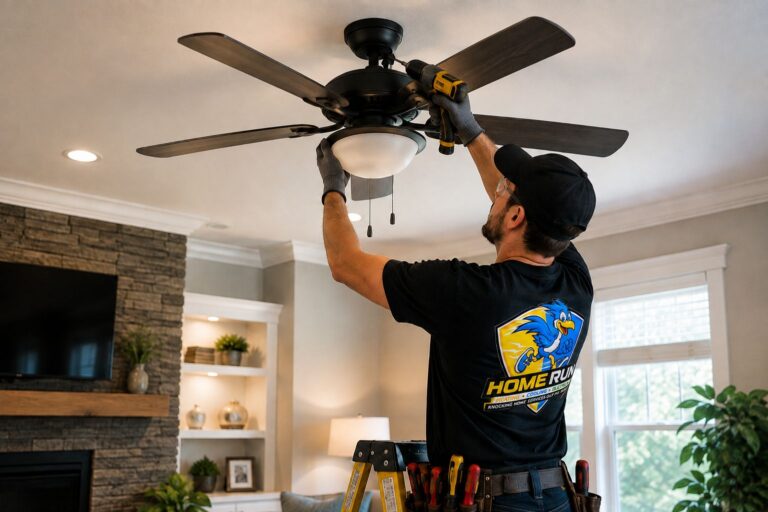 Ceiling Fan Installation for residential homes