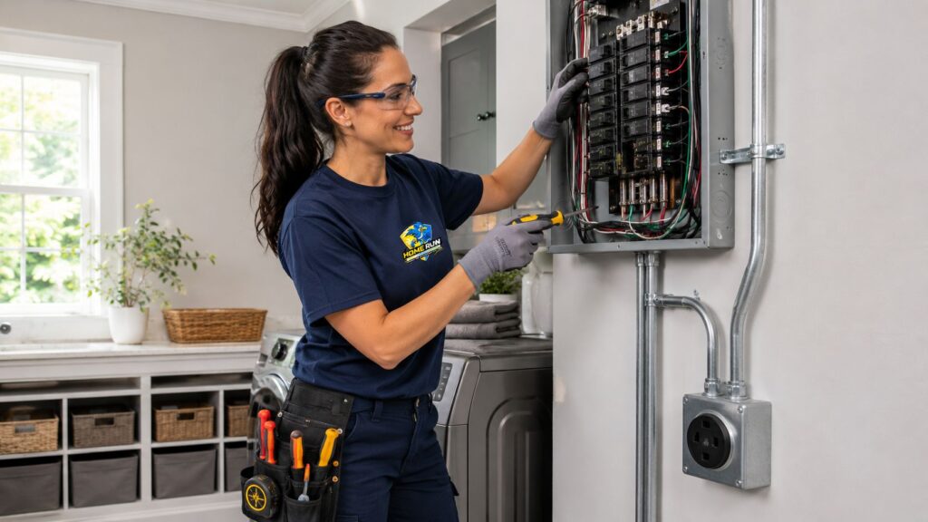 Residential Dedicated Circuit Installation service by Home Run in Georgia