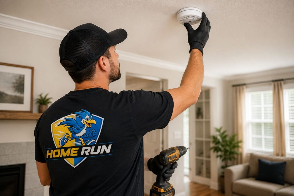 Residential Smoke & Carbon Monoxide Detectors service by Home Run in Georgia