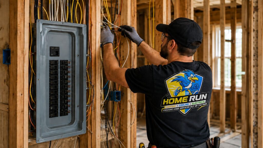 Residential Whole-Home Rewiring service by Home Run in Georgia
