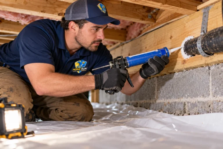 Crawlspace Air Sealing for residential homes